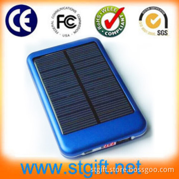 7600mAh Portable Solar Charger Power Bank for Smartphone